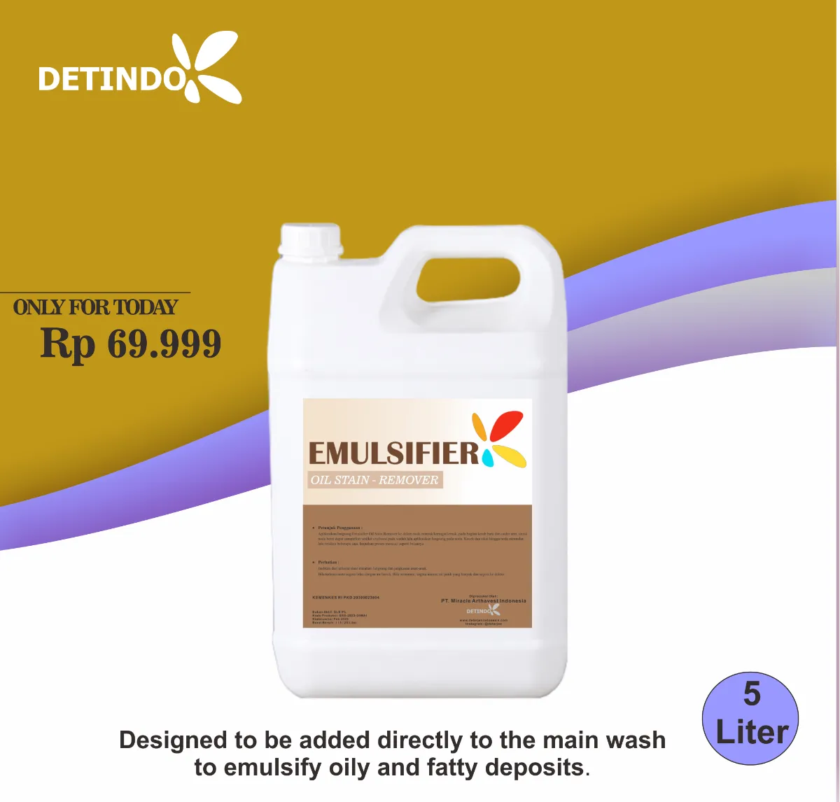 Emulsifier 5 Liter