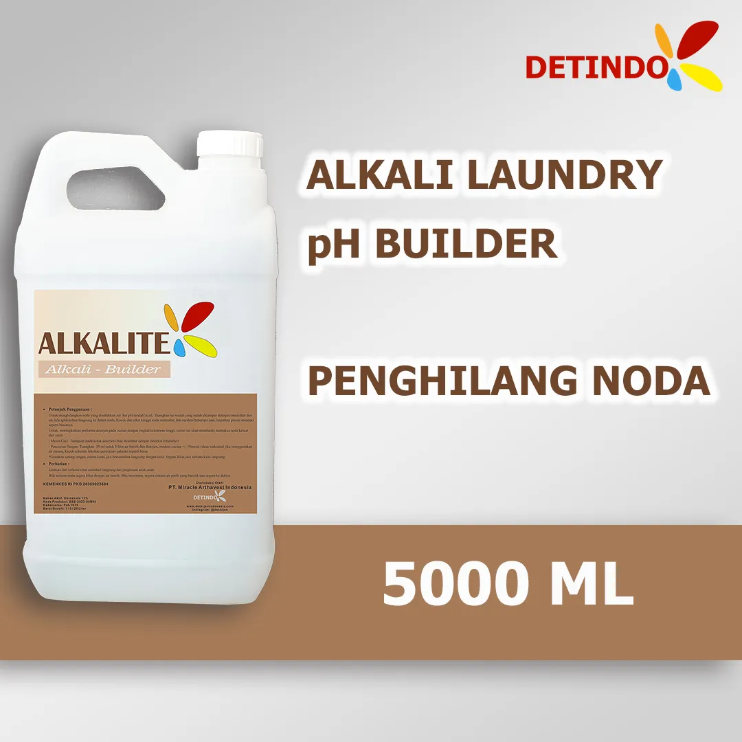 Alkalite Builder 5 Liter - Kimia dari Detindo di Laundry.co.id